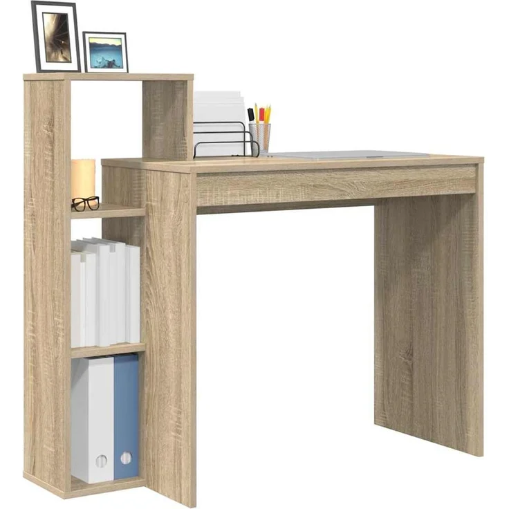 vidaXL Schreibtisch Sonoma-Eiche 100 x 40 x 90 cm Holzwerkstoff 869316 – Bild 2