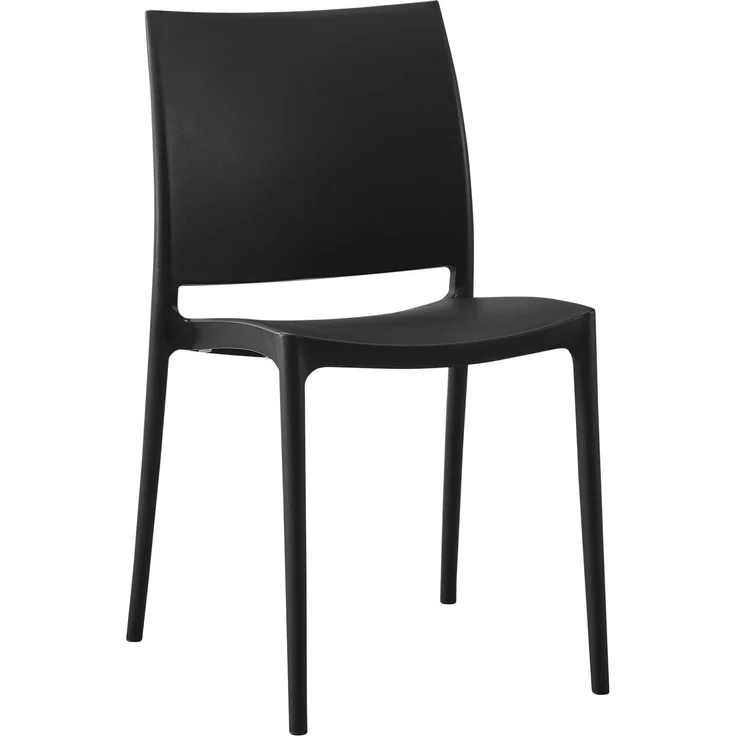 Gartenmöbel-Set GRETA mit 2 Stühlen - 156x72x81cm, Kunststoff, Schwarz | Balkonset Gartenset Tisch mit Stühlen Bistroset Outdoor – Bild 7