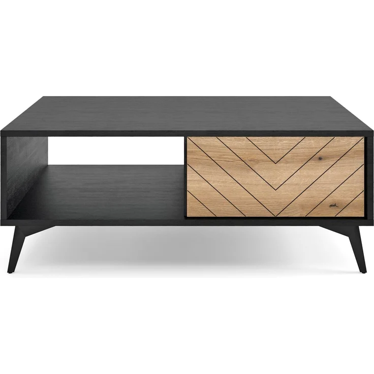 Selsey ‘Boulia’ Couchtisch mit Fischgrätmuster, 40 x 104 x 68 cm – Bild 5