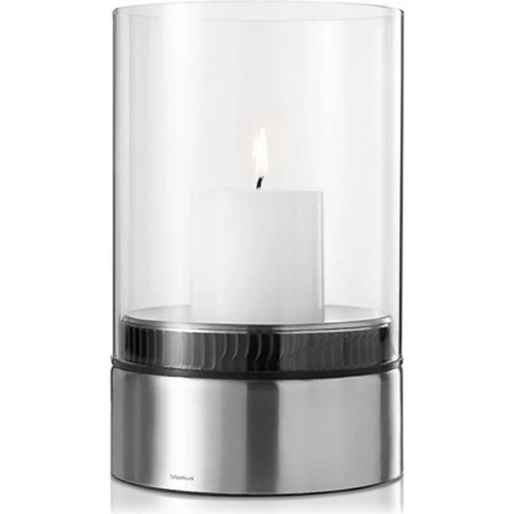 blomus Windlicht Blomus Windlicht Edelstahl Glas H 23 x Ø 15 cm Deko (1 St) – Bild 2
