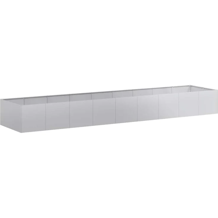 vidaXL Pflanzgefäß 360x80x40 cm Stahl verzinkt 860771 – Bild 1