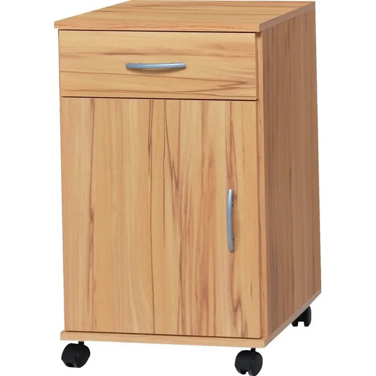 Rollcontainer Bürocontainer Schubcontainer Nachtschrank kernbuche - kernbuche