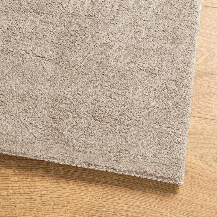 vidaXL Mittlerer Flor weicher und waschbarer Teppich HUARTE Sand 42022497 – Bild 7
