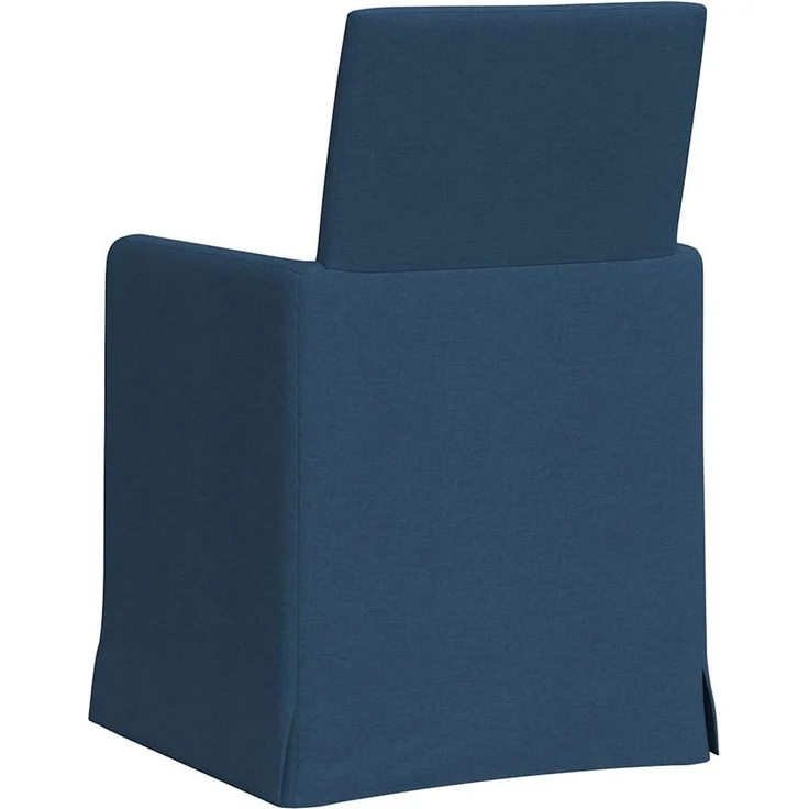 vidaXL Esszimmerstühle 2 pcs Blau 57 x 67 x 95 cm Stoff 42017911 – Bild 5