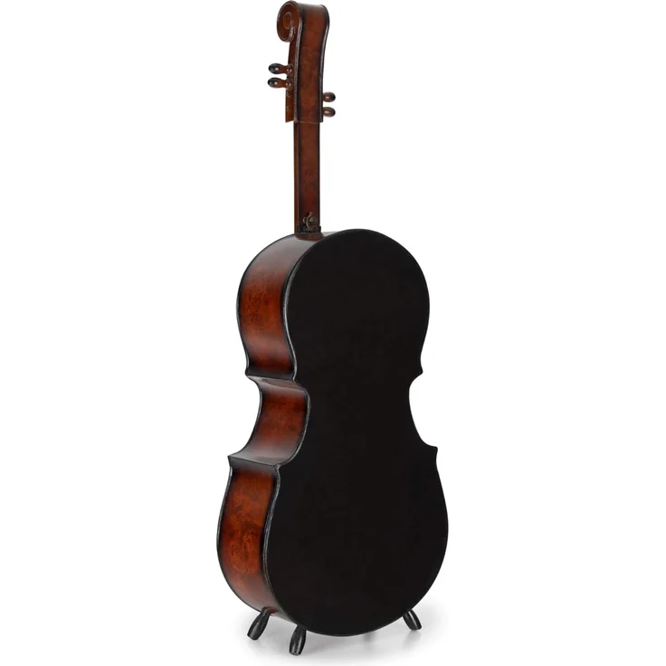 Stagecaptain Flaschenregal WR-10 Stradivino Weinregal für 10 Flaschen, Weinständer Holz stehend in Vintage-Optik "Cello" Design – Bild 7