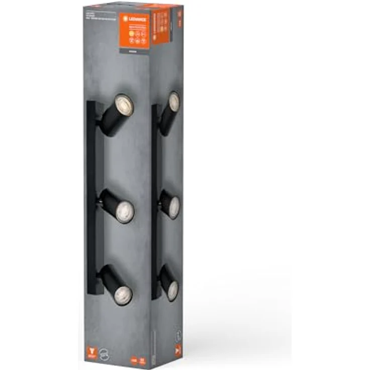 LEDVANCE LED-Spot Octagon GU10 Schwarz 3x3,4W 927 DIM – Bild 7