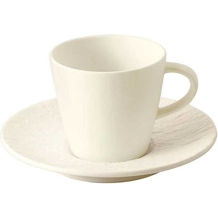 Villeroy & Boch Manufacture Rock Espressotasse weiß 60 ml – Bild 4