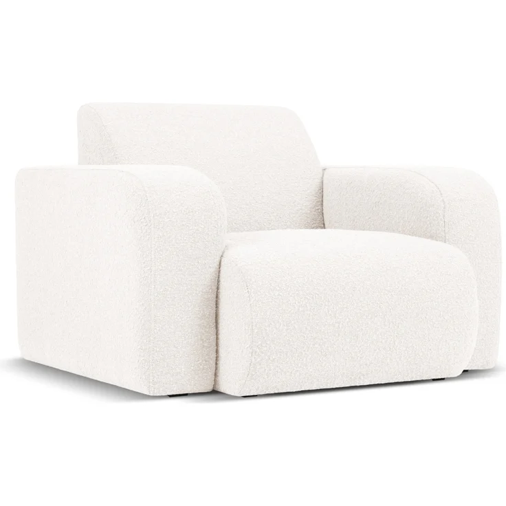 Micadoni Sessel Molino Boucle Weiß – Bild 2