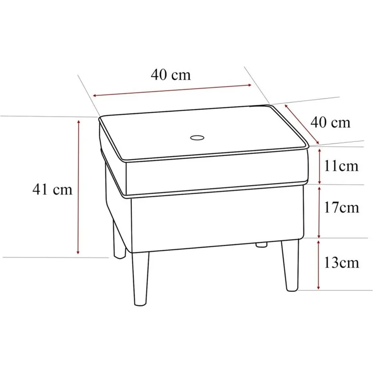 Sessel Ohrensessel NINON inkl. Hocker in Stoff Trinity Dunkelgrün – Bild 6