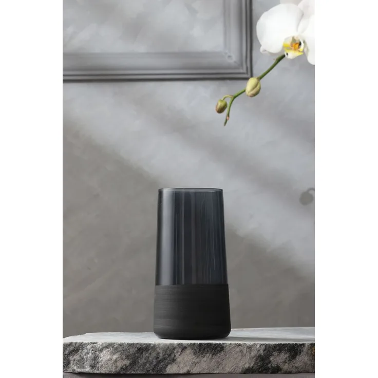 Hermia Concept 'Matte 520' Gläser-Set (4-teilig), Schwarz, 8 x 8 x 15 cm, 520 ml