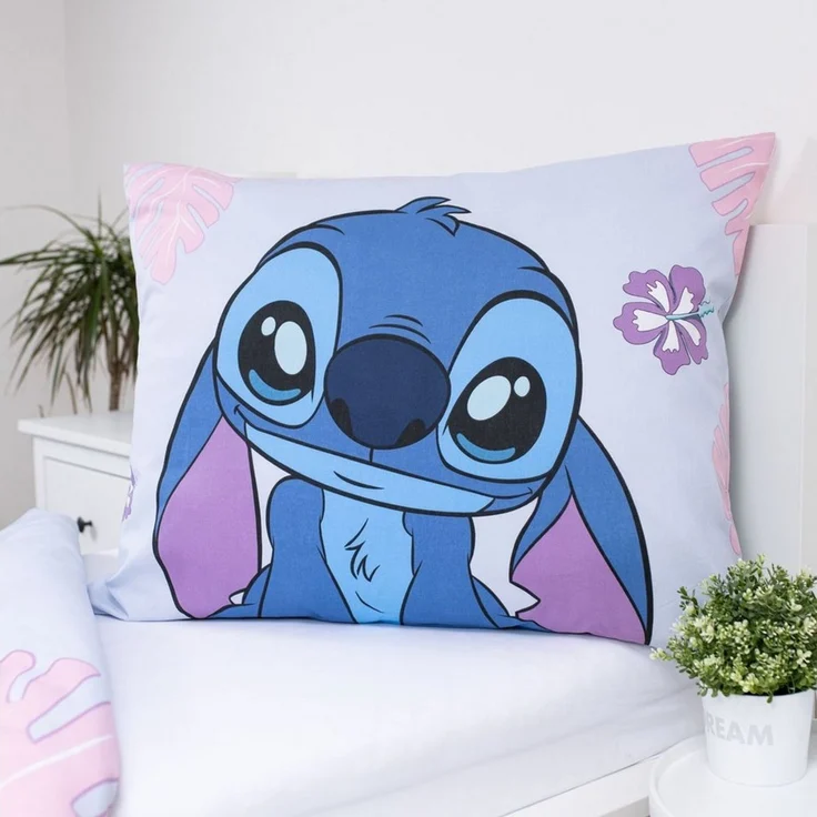 Lilo and Stitch Design Kuschelige Bettwäsche Baumwolle, 140x200 cm & 70x90 cm – Bild 3