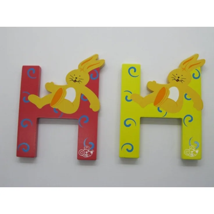 SpielMaus Holzbuchstabe 'H' - 1 Buchstabe, zufällige Auswahl, keine Vorauswahl möglich