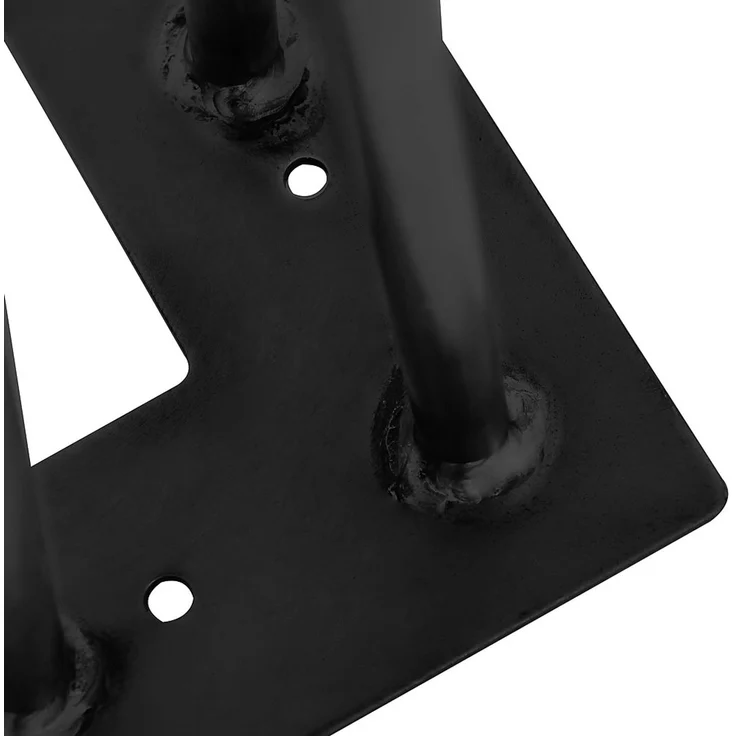 Tischbeine 4er-Set Hairpin 40 cm Haarnadelbeine Schwarz Möbelfüße Tischkufen – Bild 5