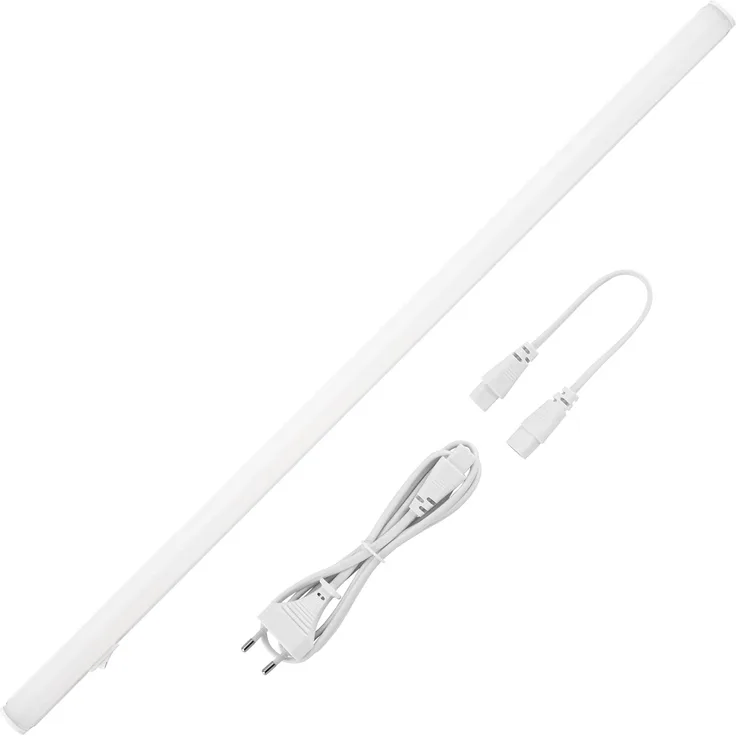 REV ALPHA LED Lampe, Unterschrankleuchte Küche LED, Küchenbeleuchtung erweiterbar, 57cm, 25. 000h, 8W, 800lm, weiss