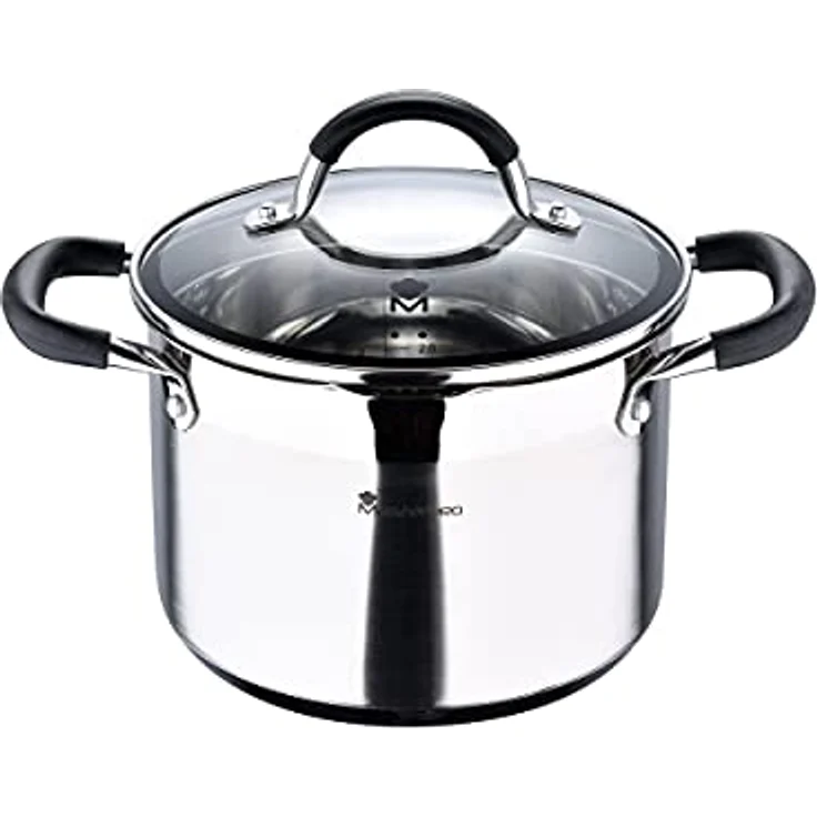 Dauerkochtopf Masterpro BGMP-1505-BK Edelstahl 4 L 10 L – Bild 2