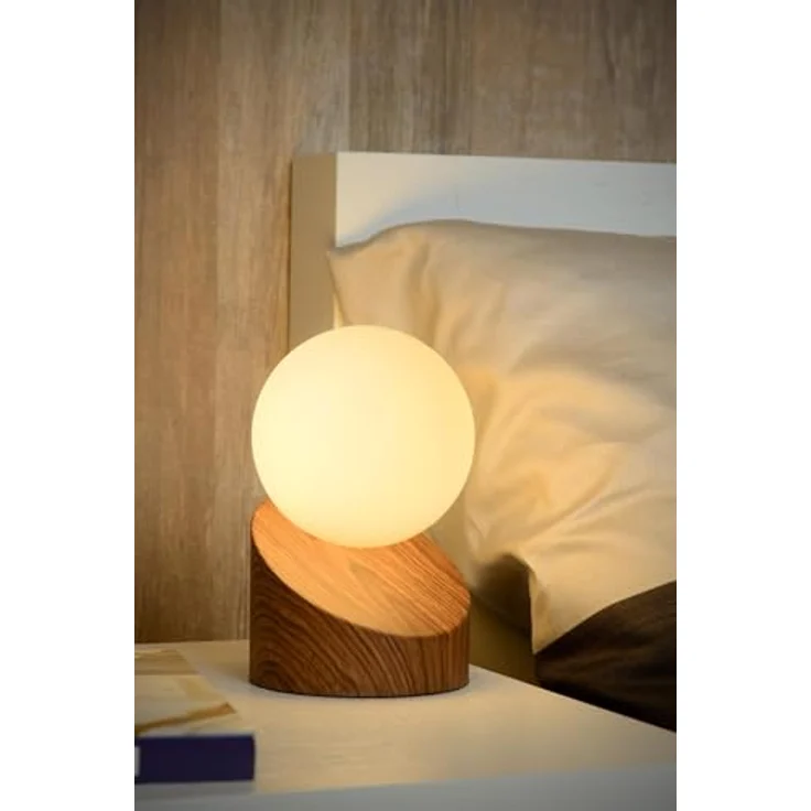 Lucide 45561/01/70, Nachttischlampe mit Opalglas und Touch-Schalter, mehrfach erhältlich in verschiedenen Farben – Bild 5