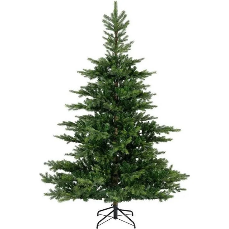 Everlands Weihnachtsbaum Grandis 150cm mit weichen Nadeln grün – Bild 4