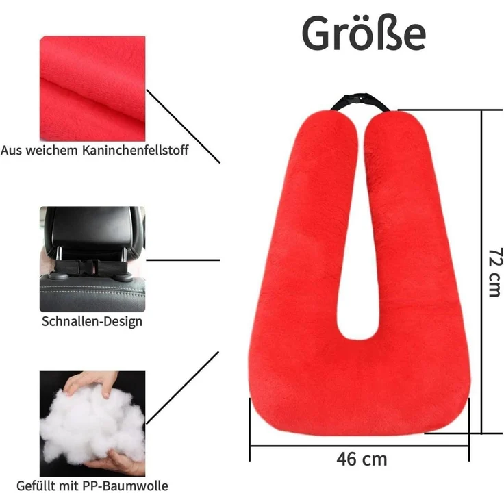 Reisekissen Kind Nackenkissen U Form – Bild 3