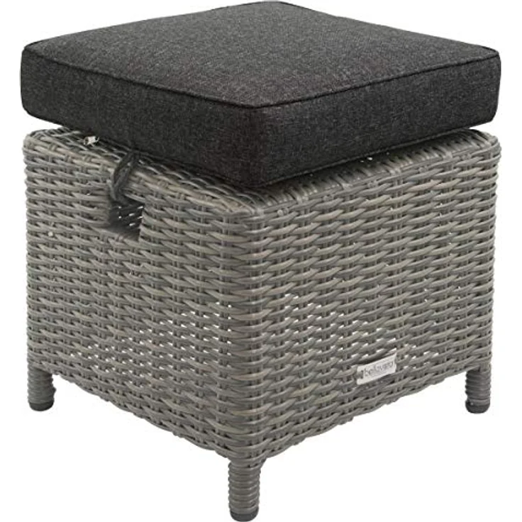 Asti Dininglounge, Polyrattan, grau, für 7 Personen – Bild 11