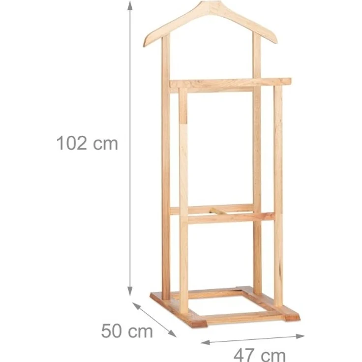 Herrendiener Holz freistehend 10021319 – Bild 4