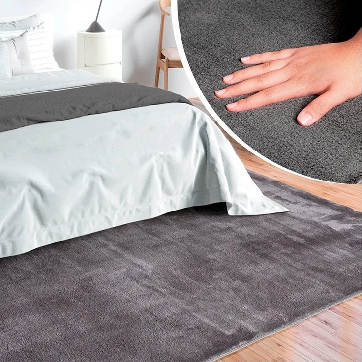 merinos Teppich Loft 37, Kunstfellteppich, rechteckig, Höhe: 16 mm, weich und kuschelig, Fell Haptik, Anti-Rutsch-Unterseite – Bild 1