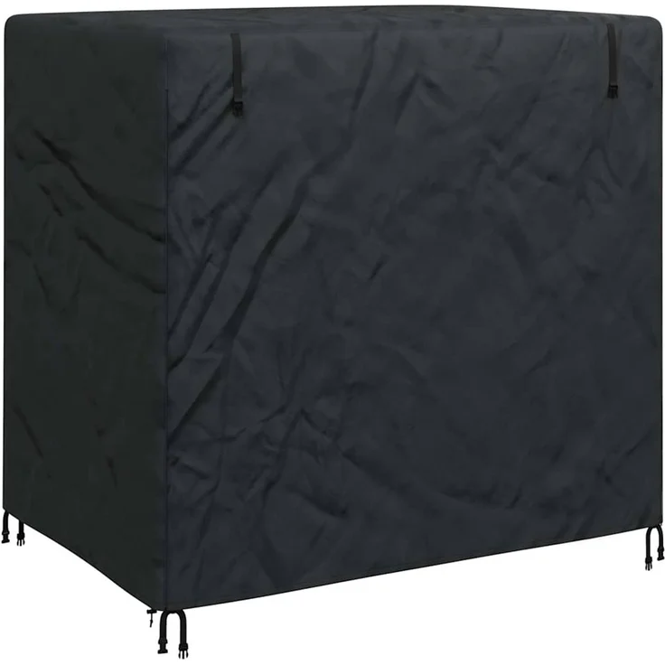 vidaXL Hollywoodschaukel-Abdeckung Schwarz 175 x 125 x 180 cm 4105917 – Bild 2