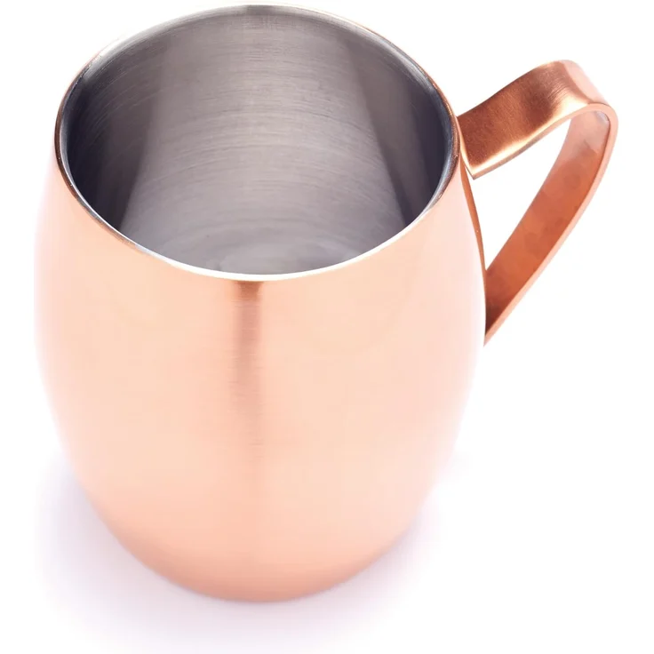 KitchenCraft Moscow Mule-Becher doppelwandig Kupfer – Bild 7