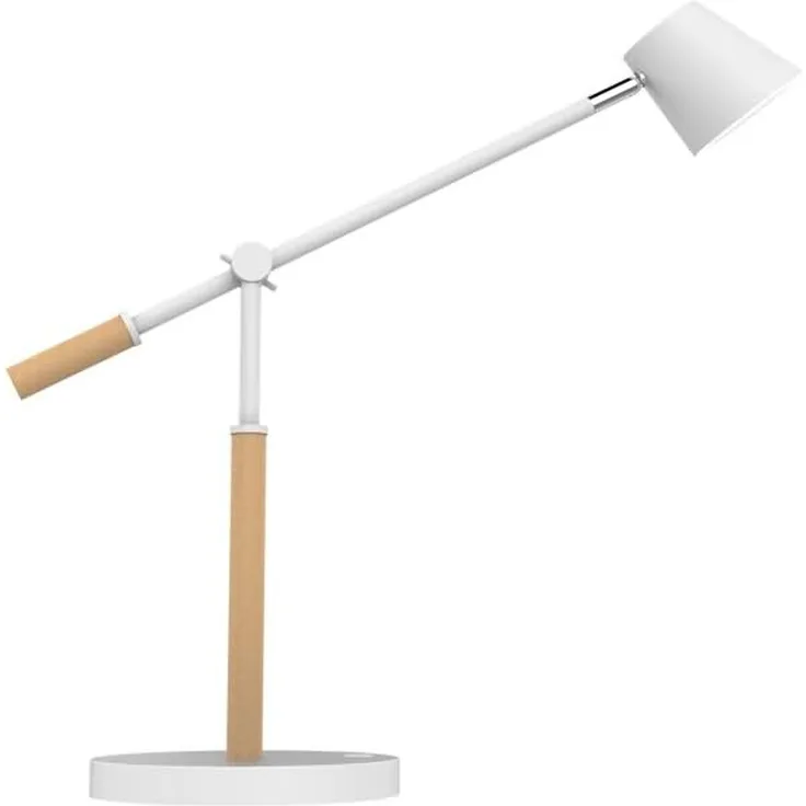 UNiLUX LED-Tischleuchte VICKY, dimmbar, Buche/weiß