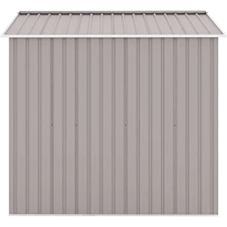 HATTORO S200 XXL Metall Gerätehaus grau Geräteschuppen Schuppen Gartenhaus – Bild 9