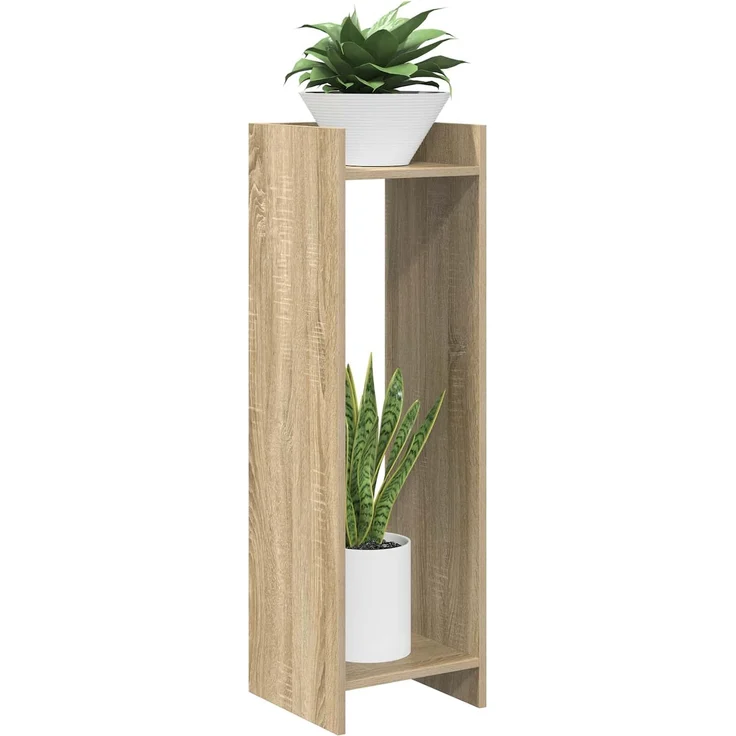 vidaXL Pflanzenständer 2 stk. Sonoma-Eiche 30 x 30 x 100 cm 899567 – Bild 3