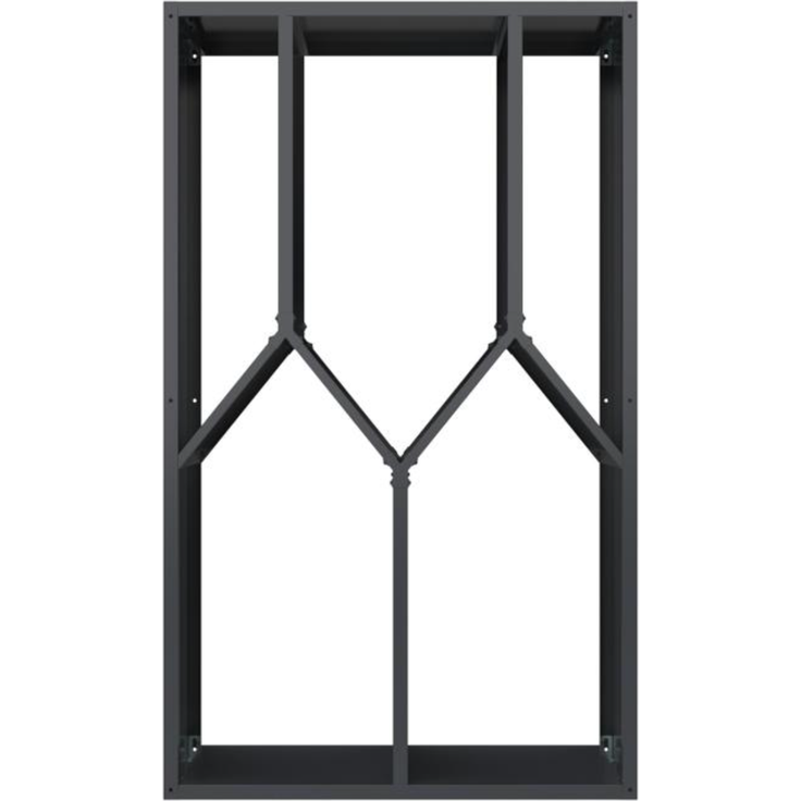 Westmann Castra B | Metall Kaminholzregal innen – Bild 4