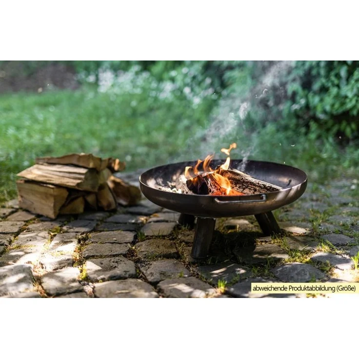 Grillfürst Feuerschale 90 cm aus Stahl – Bild 5