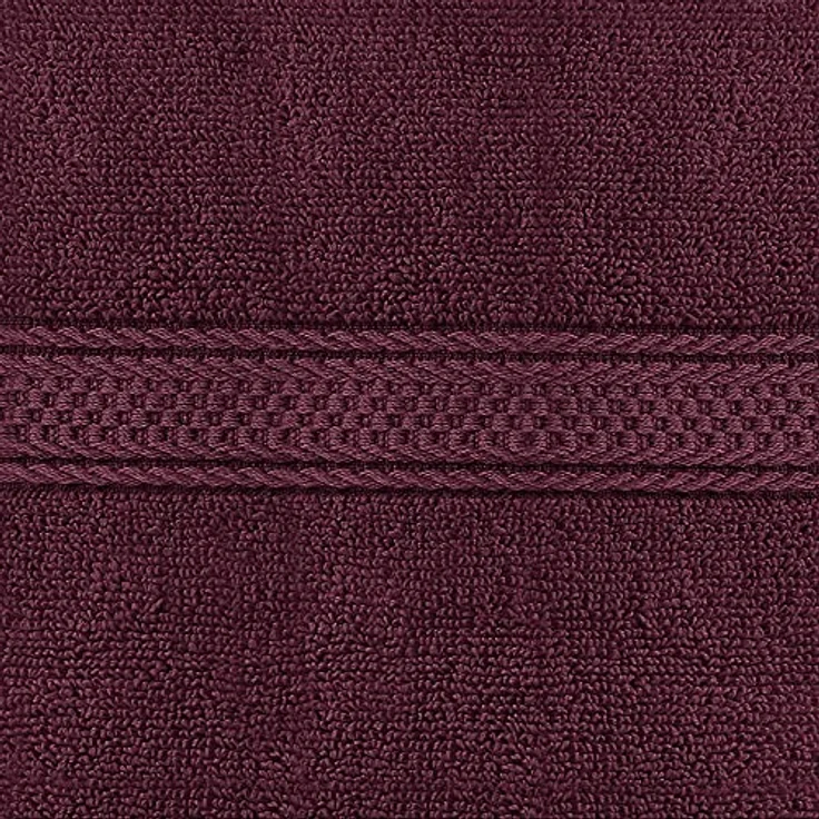 Utopia Towels Premium-Handtücher in Burgunderrot, 100% gekämmte, ringgesponnene Baumwolle, ultraweich und sehr saugfähig, 600 g/m², extra große Handtücher 40,6 x 71,1 cm, Hotel- und Spa-Qualität, 6 – Bild 3