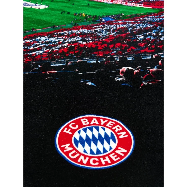 FC Bayern München Duschtuch Strandtuch Arena, Baumwolle (1-St) – Bild 2