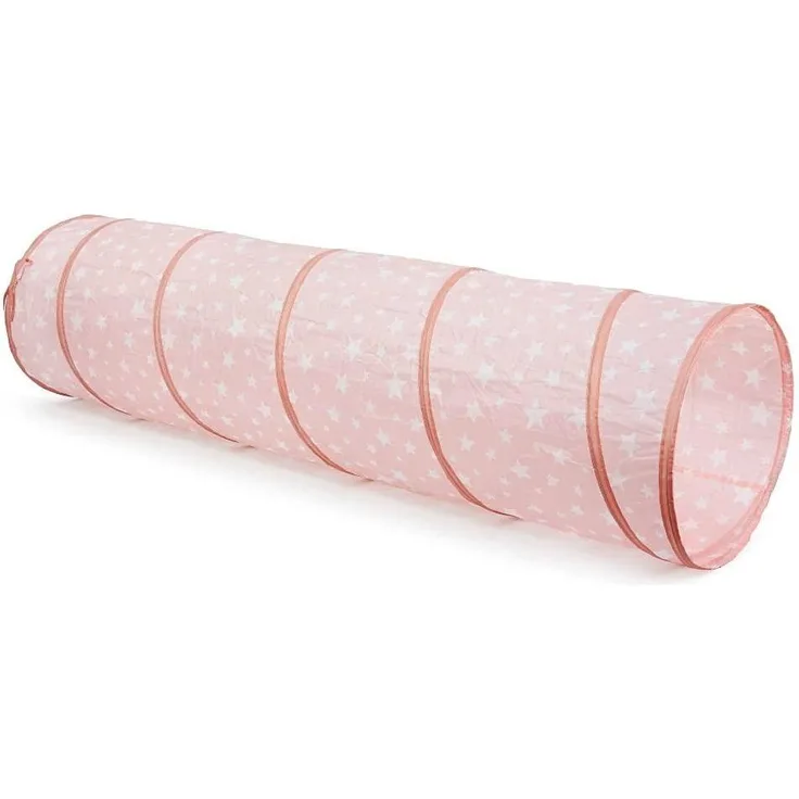 Kids Concept - Star - Play Tunnel - Pink - Diameter 47 cm, length 180 cm