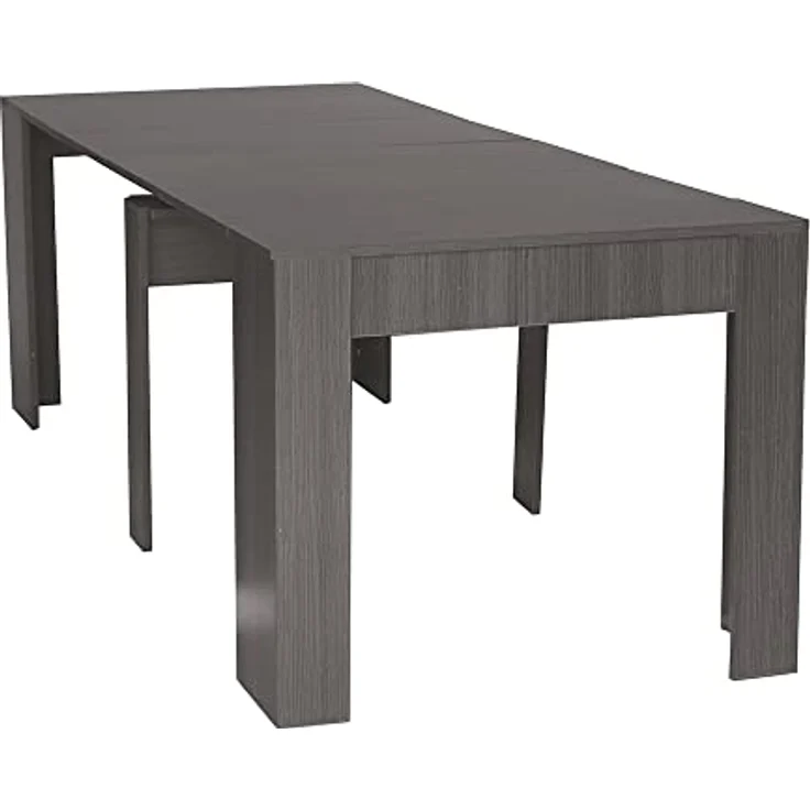 RED DECO Ausziehbare Konsole, Holz, grau, one Size – Bild 9