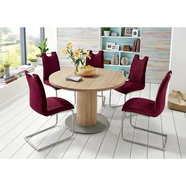 Multi Decor Ausziehtisch Eiche Massivholz – Bild 2