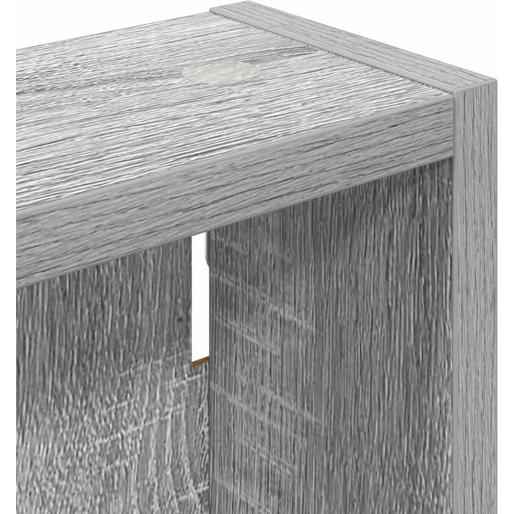 vidaXL Badezimmer-Wandschrank Graues Sonoma 20 x 10 x 60,5 cm 889292 – Bild 9