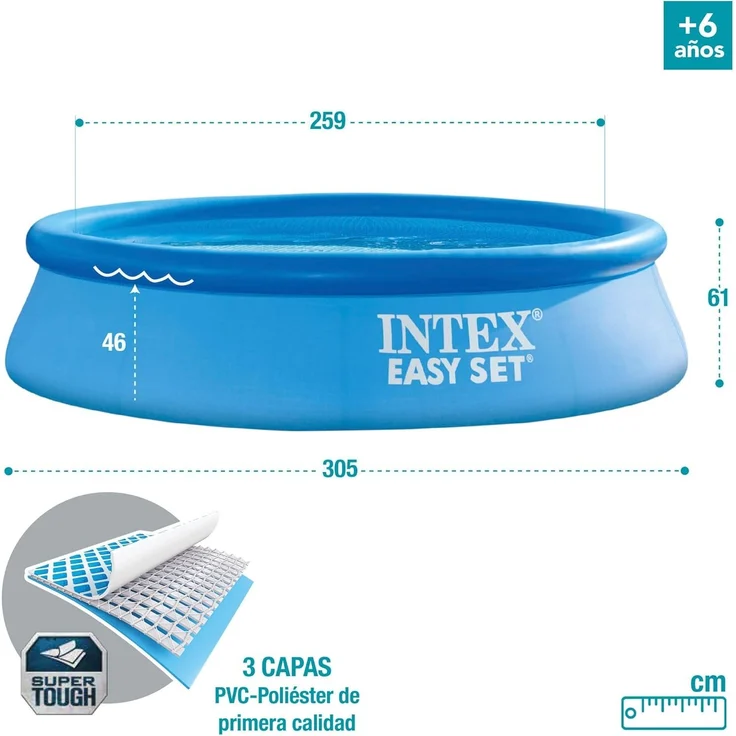 Intex Easy Set Pool 305x61 cm - 3.077 L – Bild 5