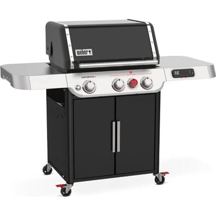 Weber 'Genesis EX-325s Ironman' Smarter Gasgrill, schwarz, 123 x 68 x 157 cm – Bild 2
