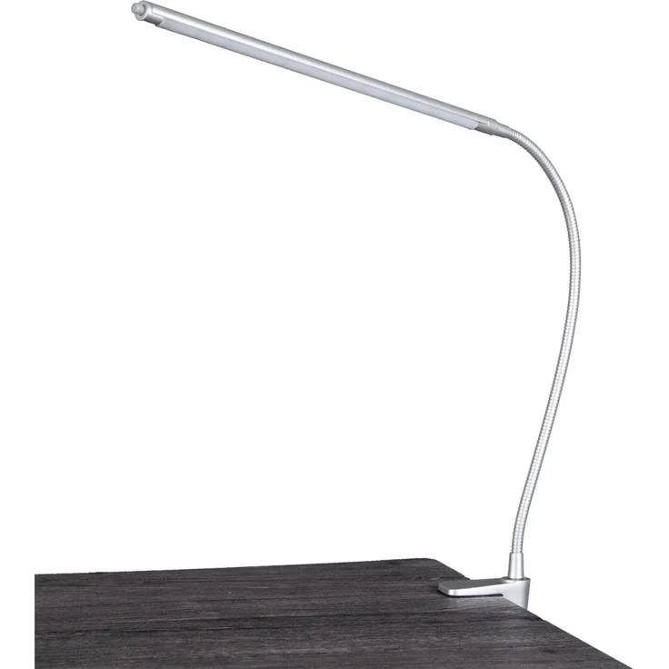 LED Klemmleuchte, Tischlampe, verstellbar, H 60 cm