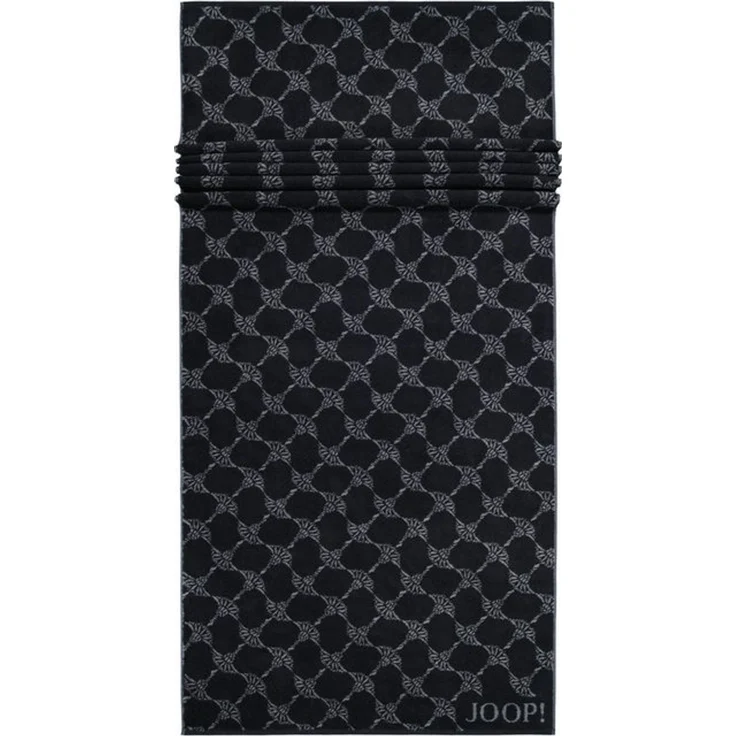 JOOP! Handtücher Cornflower Schwarz 1611 90, Saunatuch 80x200 cm – Bild 4