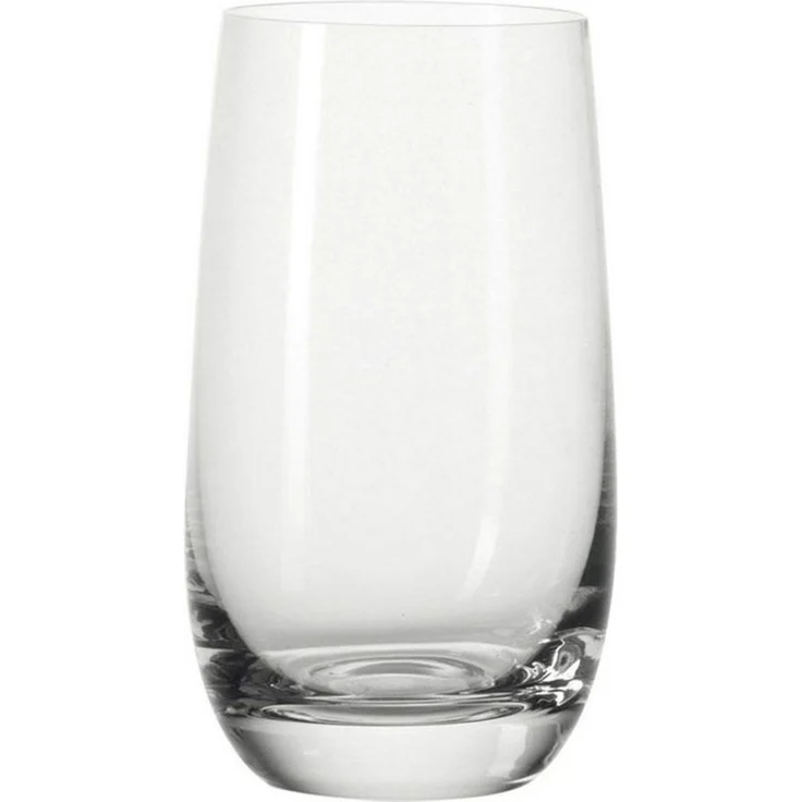 Leonardo Tivoli Trink-Gläser 6er Set, spülmaschinenfeste Wasser-Gläser, Trink-Becher aus Glas im modernen Stil, groß, 390 ml, 020965 – Bild 4