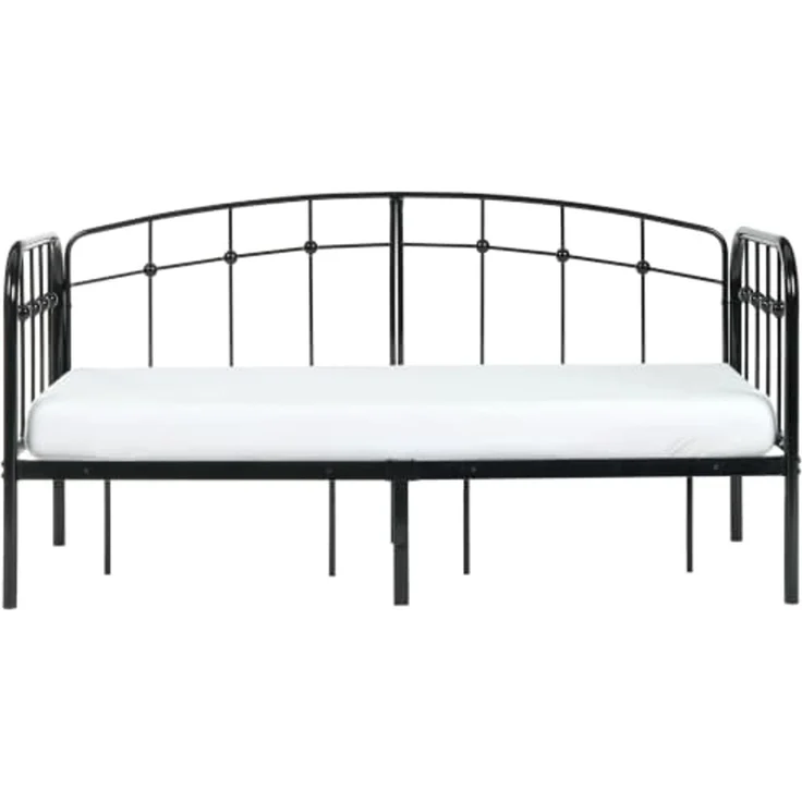 Tagesbett Metall ARRIEN 90 x 200 cm Schwarz – Bild 5