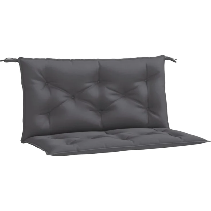 vidaXL Gartenbank-Auflagen 2 Stk. Anthrazit 100x50x7 cm Oxford-Gewebe 361659 – Bild 2