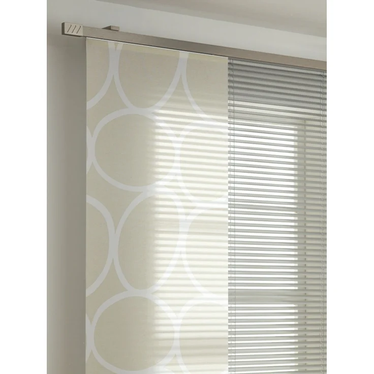 Gardinia Spezialträger für Wand Luxor Stahl-gebürstet – Bild 3