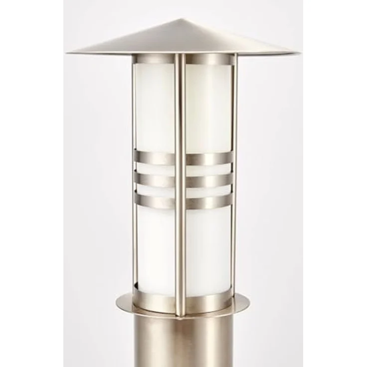 Lindby Außen-Stehlampe Erina, Edelstahl Alu IP44, 1x23 W – Bild 5