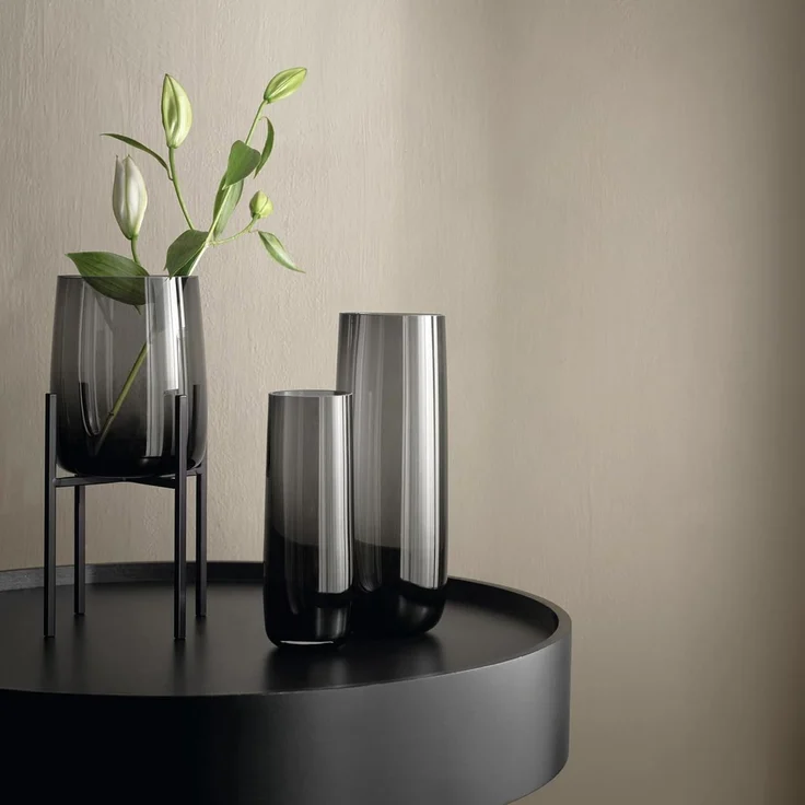 ASA Selection Vase Grau Ajana L 8 cm B 8 cm H 22 cm – Bild 2