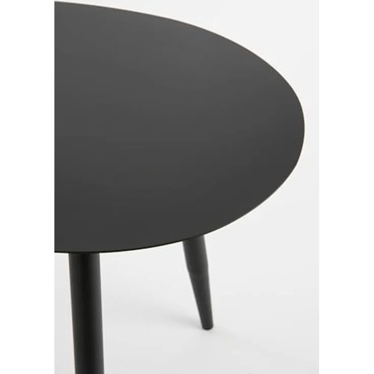 MICA Decorations Beistelltisch Jans - 80x60x47cm - Eisen - Schwarz - Set Van 2 – Bild 4