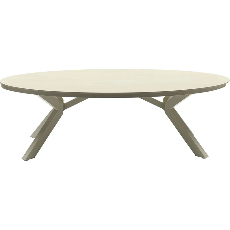 Gartentisch Malte Esstisch Terrassentisch 220 x 120 x 69 cm Aluminium/sintered stone Taupe – Bild 2